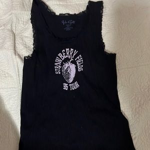 Brandy Melville strawberry Ronnie tank